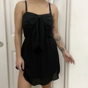 Black Spaghetti Strap Dress